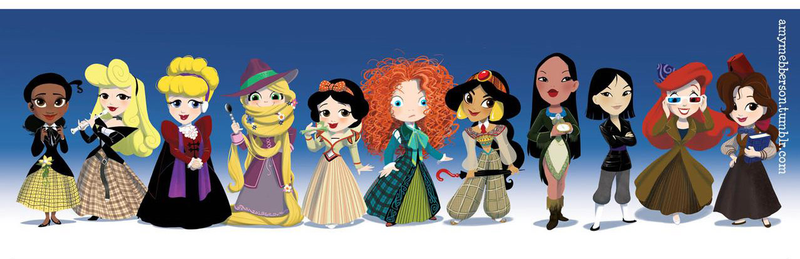 Illustration for article titled Disney Princesses doing Doctor Who cosplay is the most adorable thing you will see all day